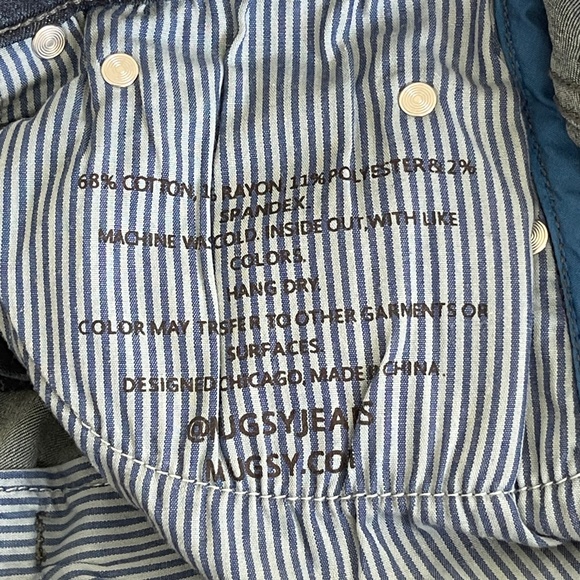 Mugsy Jeans Men's 32x32 Blue Fultons Classic Taper Stretch - Picture 11 of 16